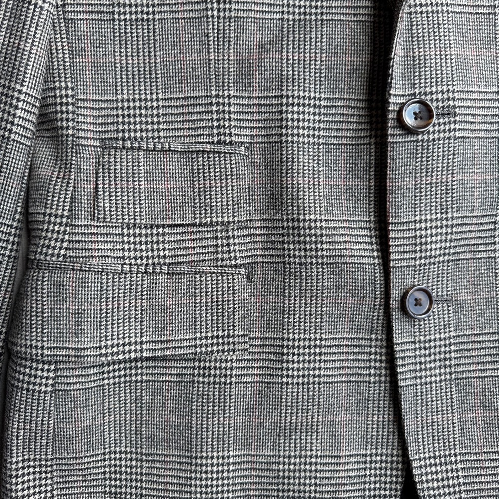 J Crew Ludlow Prince of Wales Abraham Moon wool blend, 38R suit + trousers - Picture 7 of 16
